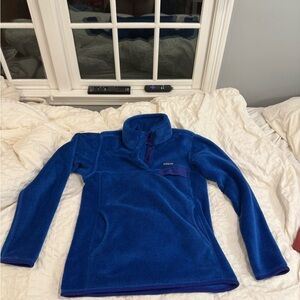 Patagonia Royal Blue Fleece Jacket